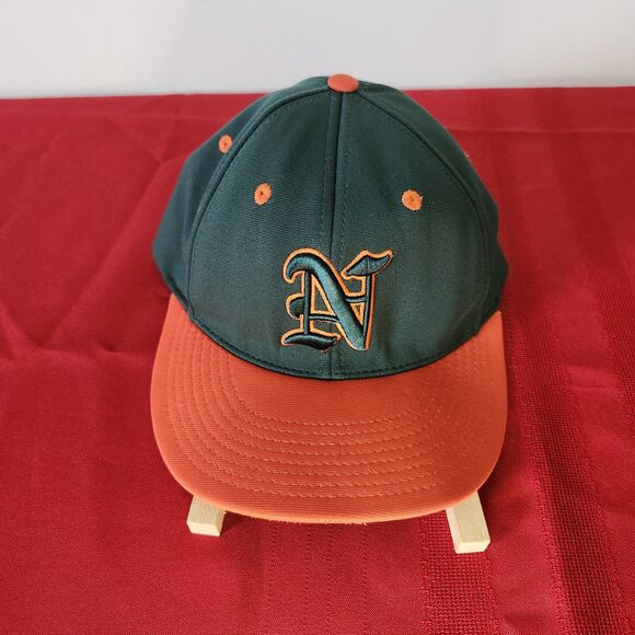 Other - Vintage Miami Hurricanes Old English M Flexfit Hat Green Orange PTS 20 XS SM Cap